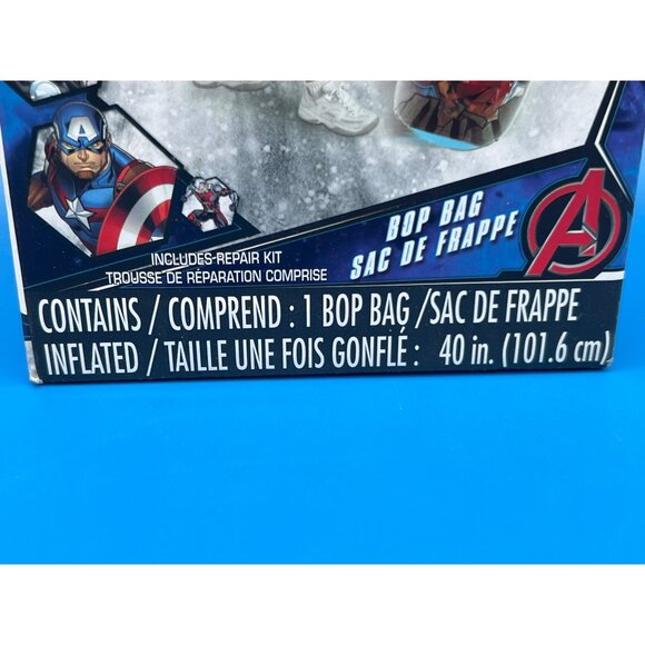 Marvel Avengers Bop Bag 40" With Repair Kit - Picture 4 of 4
